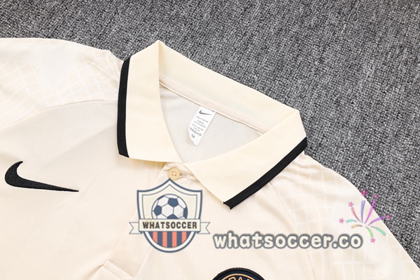 Training Polo Paris PSG + Pants Marron 2023-2024