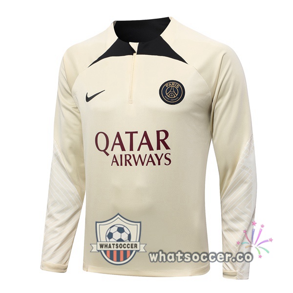 Paris PSG Soccer Sweater Marron 2023-2024