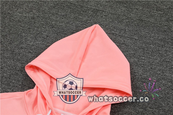 Paris PSG Rose Hooded Jacket 2023-2024