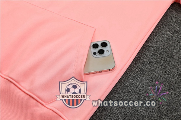 Paris PSG Rose Hooded Jacket 2023-2024