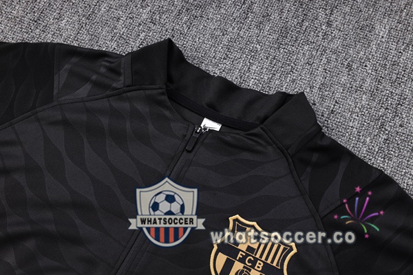 FC Barcelona Black Tracksuit 2023-2024