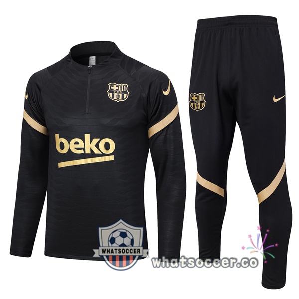 FC Barcelona Black Tracksuit 2023-2024
