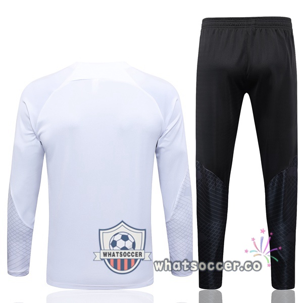 Paris PSG White Tracksuit 2023-2024