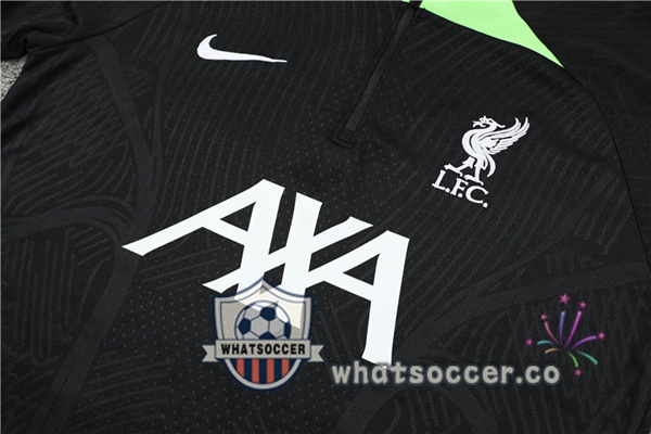 FC Liverpool Black Tracksuit 2023-2024