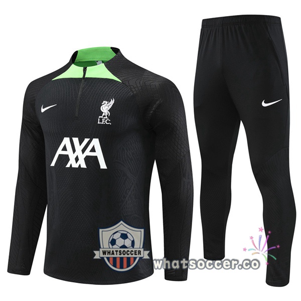 FC Liverpool Black Tracksuit 2023-2024