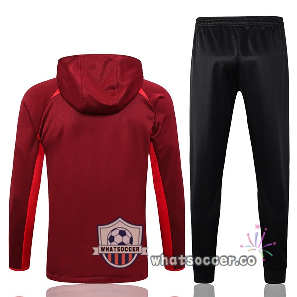 Portugal Red Hooded Jacket 2023-2024