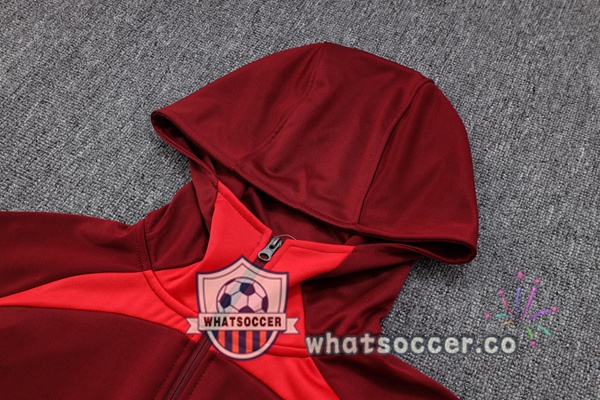 Portugal Red Hooded Jacket 2023-2024