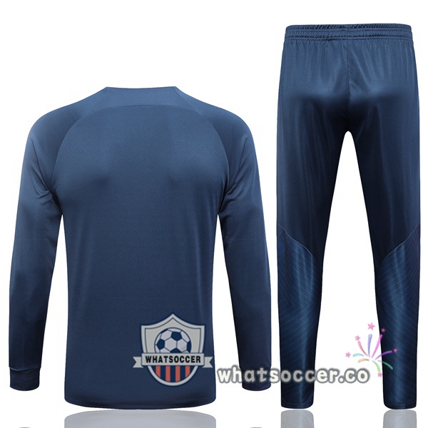 Paris PSG Blue Training Jacket 2023-2024