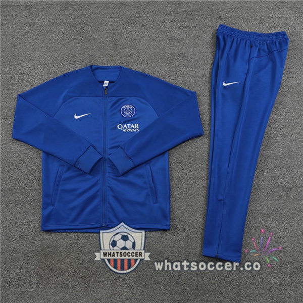 Paris PSG Blue Training Jacket 2023-2024