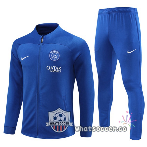 Paris PSG Blue Training Jacket 2023-2024