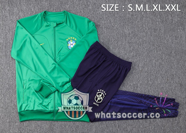 Brazil Green Training Jacket 2023-2024