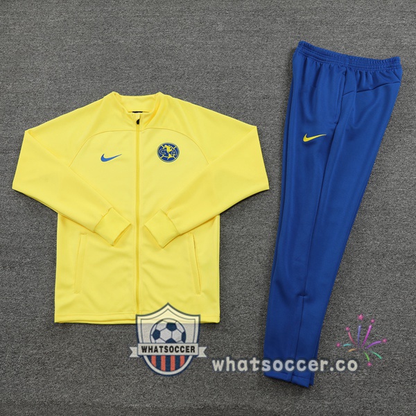 Club America Yellow Training Jacket 2023-2024