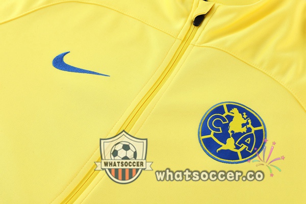 Club America Yellow Training Jacket 2023-2024