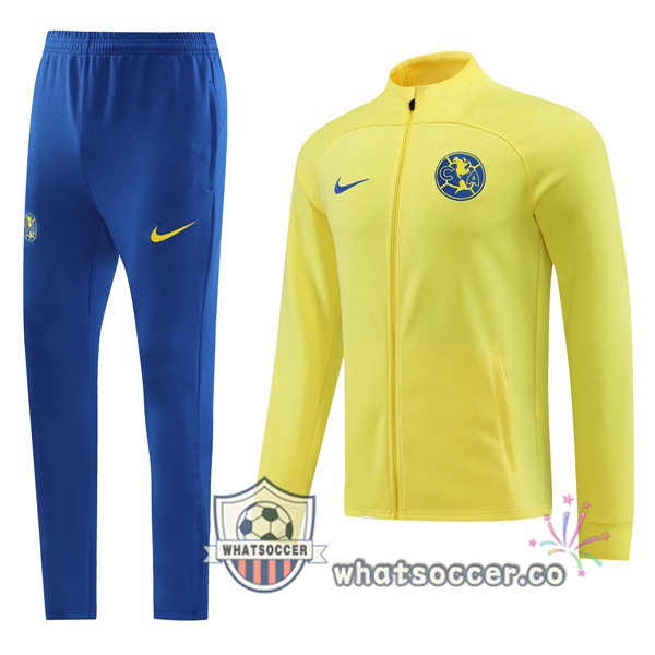Club America Yellow Training Jacket 2023-2024