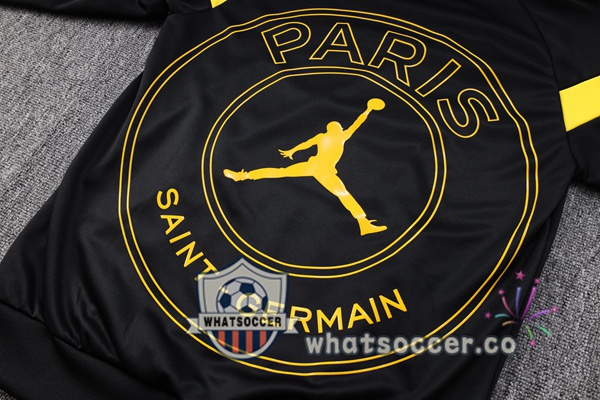JORDAN Paris PSG Black Hooded Jacket 2023-2024