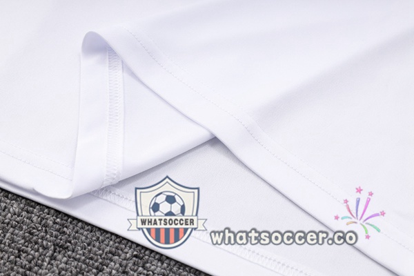 Paris PSG Training T-Shirts + Shorts White 2023-2024