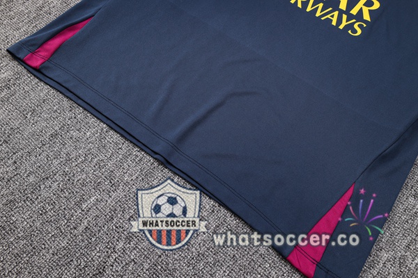 Paris PSG Training T-Shirts + Shorts Blue Royal 2023-2024