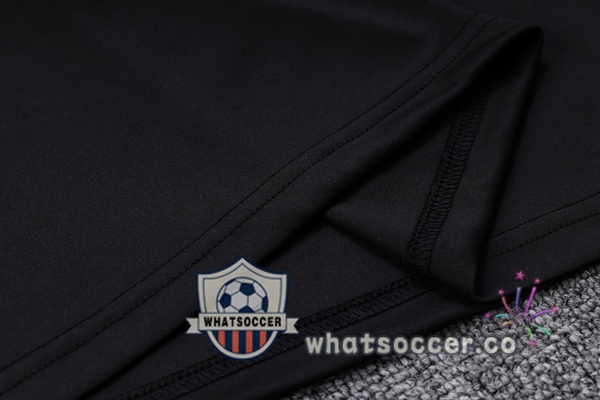 Paris PSG Training T-Shirts + Shorts Black 2023-2024
