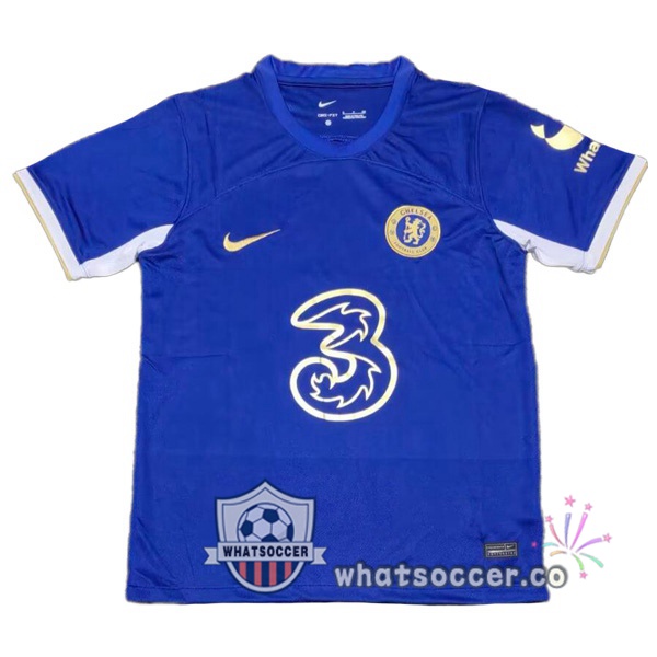 FC Chelsea Home Soccer Jerseys Blue Leak Version 2023-2024