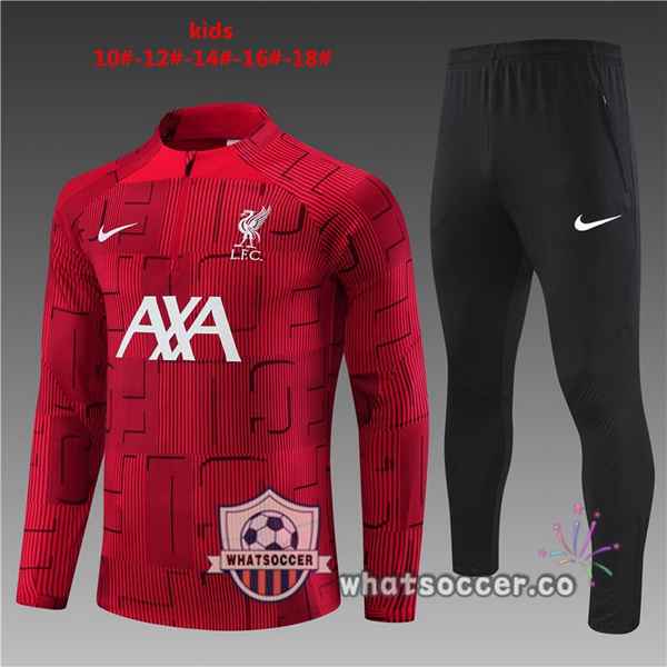 FC Liverpool Kids Red Tracksuit 2023-2024