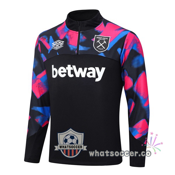 West Ham Soccer Sweater Black 2023-2024