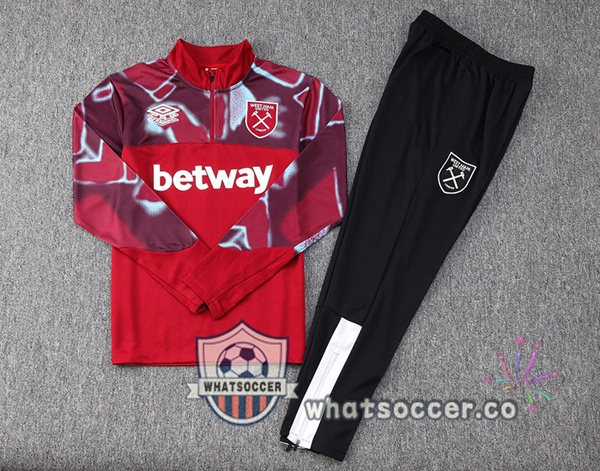 West Ham Red Tracksuit 2023-2024