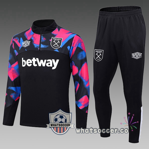 West Ham Kids Black Tracksuit 2023-2024