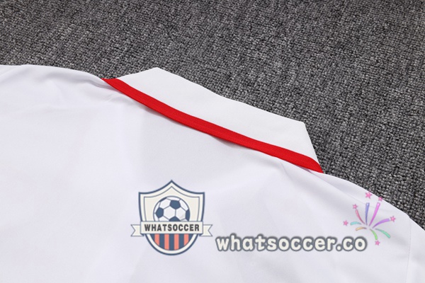 Training Polo Sao Paulo FC + Pants White 2023-2024