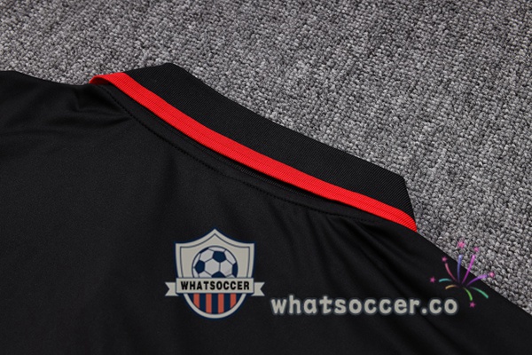 Training Polo Sao Paulo FC + Pants Black 2023-2024