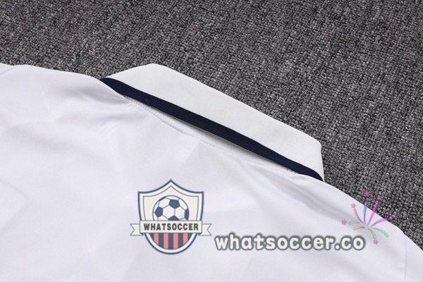 Training Polo Italy + Pants White 2023-2024