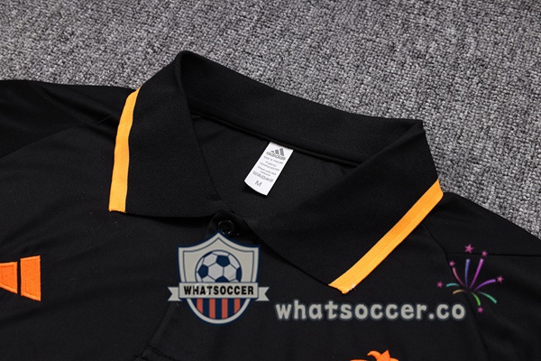 Training Polo SC Internacional + Pants Black 2023-2024