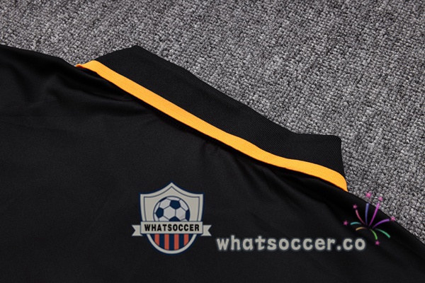 Training Polo SC Internacional + Pants Black 2023-2024