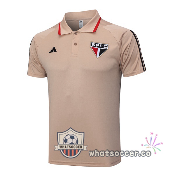 Training Polo Sao Paulo FC Marron 2023-2024