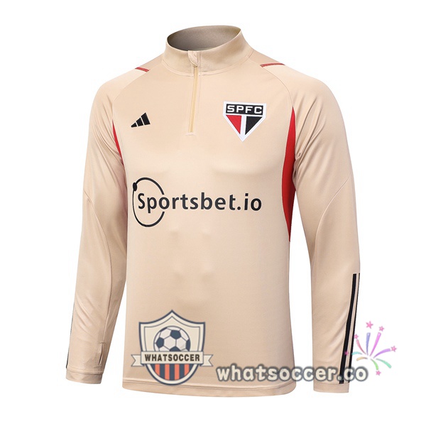 Sao Paulo FC Soccer Sweater Marron 2023-2024