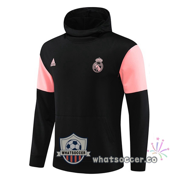 Real Madrid Hooded Sweater Black 2023-2024