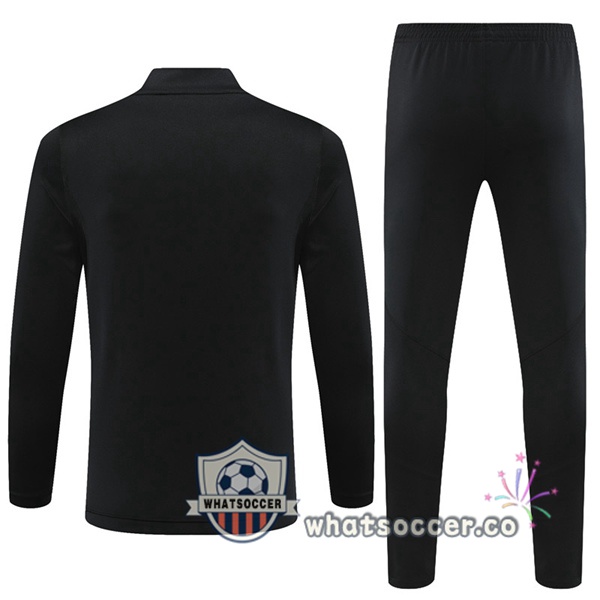 Real Madrid Black Tracksuit 2023-2024