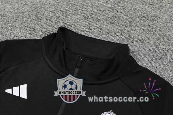 Real Madrid Black Tracksuit 2023-2024