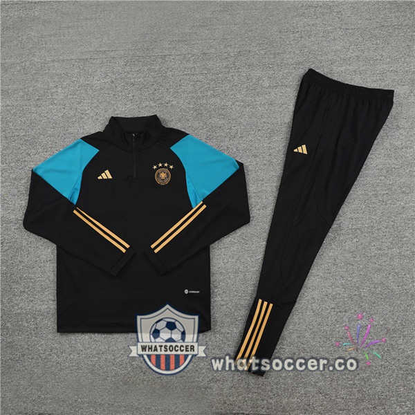 Germany Black Tracksuit 2023-2024
