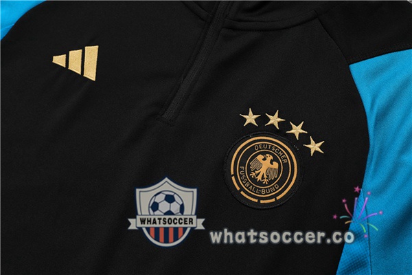 Germany Black Tracksuit 2023-2024