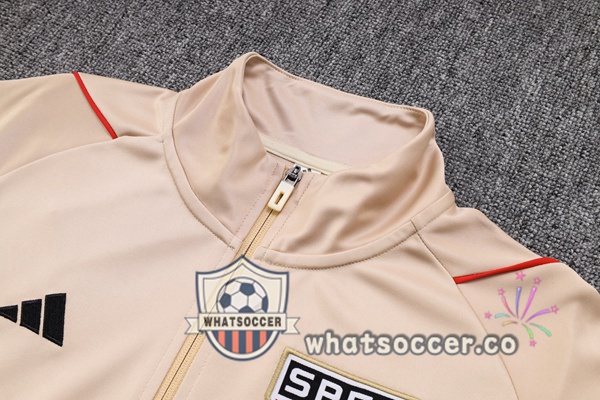 Sao Paulo FC Marron Training Jacket 2023-2024