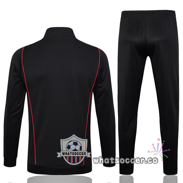 Sao Paulo FC Black Training Jacket 2023-2024