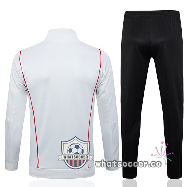 Sao Paulo FC White Training Jacket 2023-2024