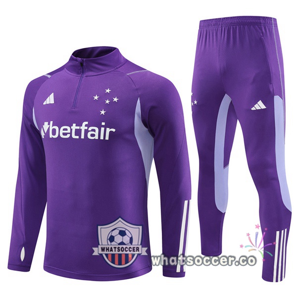 Cruzeiro EC Purple Tracksuit 2023-2024