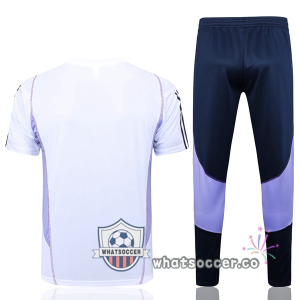 Cruzeiro EC Training T-Shirts + Pants White 2023-2024