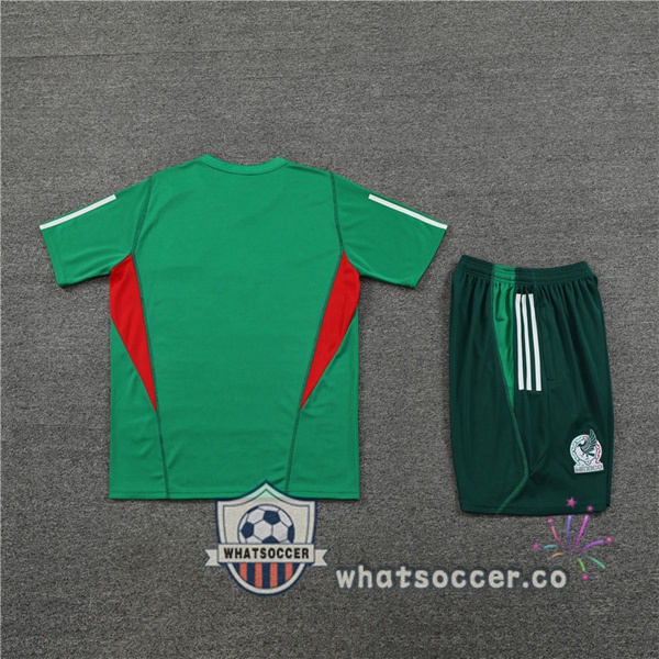 Mexico Training T-Shirts + Shorts Green 2023-2024