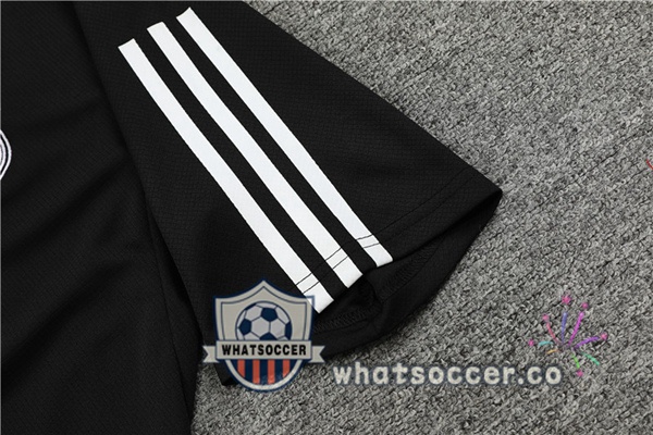 Real Madrid Training T-Shirts + Shorts Black 2023-2024