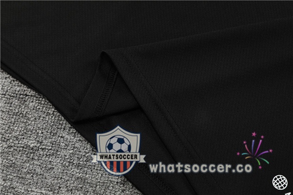 Real Madrid Training T-Shirts + Shorts Black 2023-2024