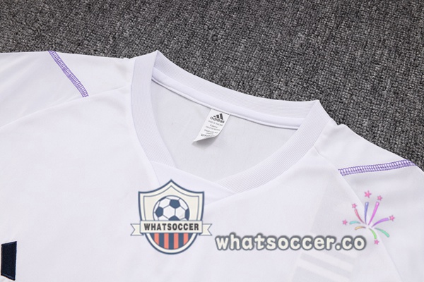 Cruzeiro EC Training T-Shirts + Shorts White 2023-2024