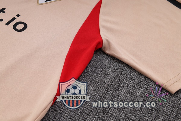 Sao Paulo FC Training T-Shirts + Shorts Marron 2023-2024