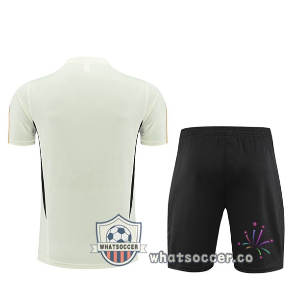 Germany Training T-Shirts + Shorts White 2023-2024